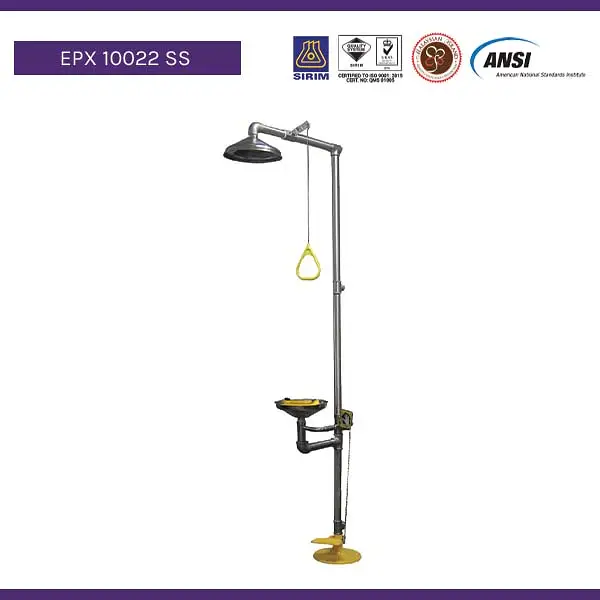 Pedestal Emergency Shower